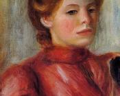 皮埃尔奥古斯特雷诺阿 - Portrait of a Woman